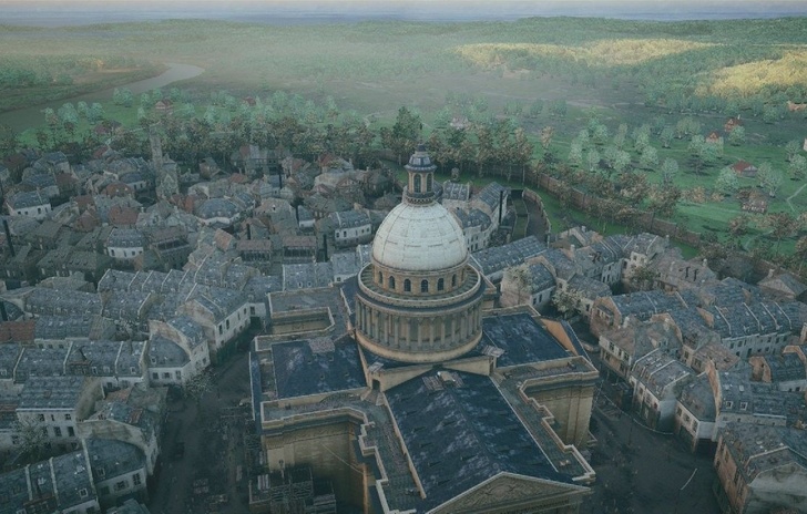 Assassins Creed Unity la folla compare ancora comicamente