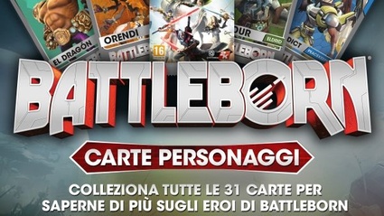 Arrivano le carte collazionabili di Battleborn!