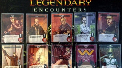 Unbox Legendary Encounters - An Alien Deck Building Game