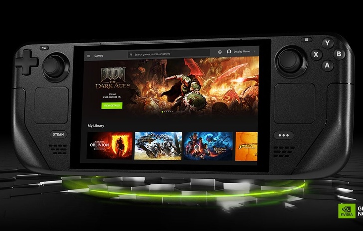 GeForce NOW e lapp nativa per Steam Deck