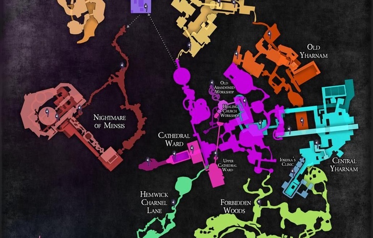 Bloodborne tra mappa completa e glitch GTA 2
