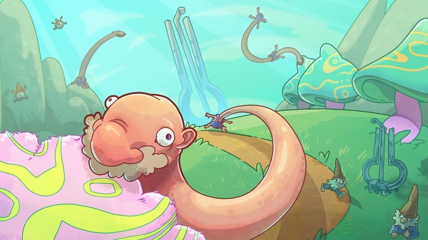 Esophaguys, colli lunghi e persone anziane su PC e console in primavera