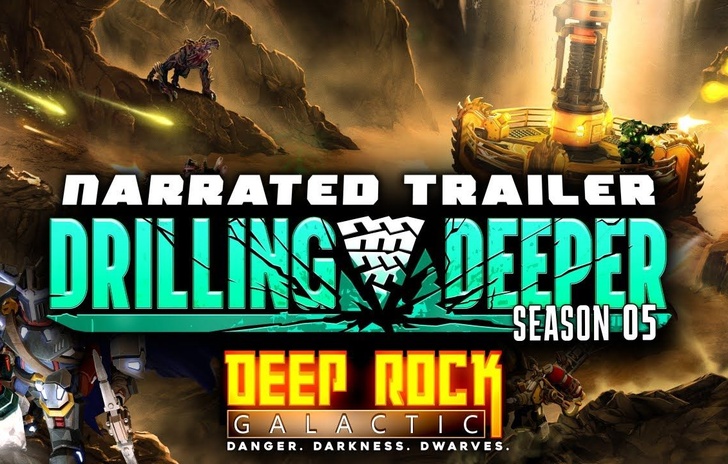 Deep Rock Galactic la Season 5 debutta il 13 giugno