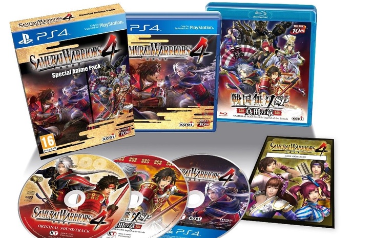 Samurai Warriors 4 e la Collectors Edition del decennale