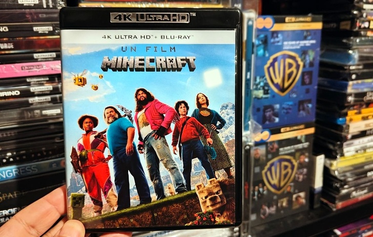 Un film Minecraft Ledizione Bluray 4K Warner Bros