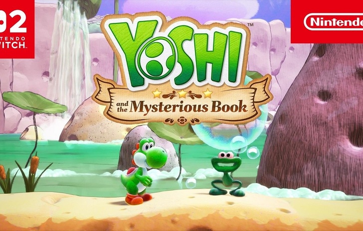 Yoshi and the Mysterious Book the trailer with the release date