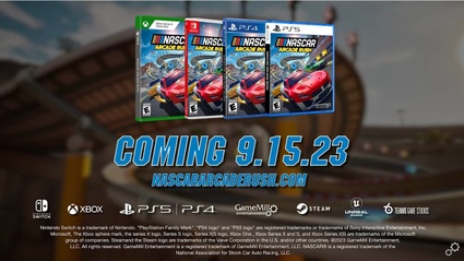 Nascar Arcade Rush, l'arcade su PC e console dal 15 settembre 