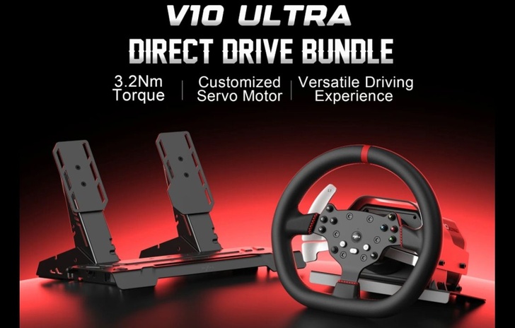 PXN sim racing  Nuovi bundle Direct Drive V10 Ultra e V10 Pro