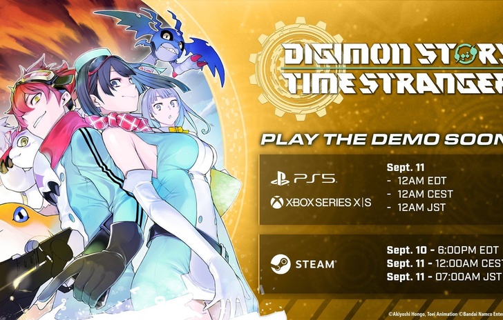 Digimon Story Time Stranger Demo Tomorrow on PC PS5 and Series XS