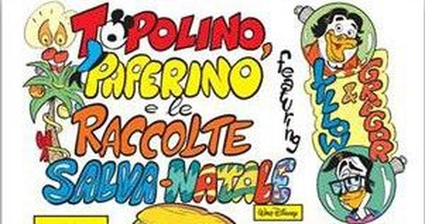 Lillo e Greg "paperizzati" su Topolino per un'avventura natalizia speciale!