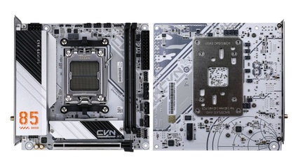 Colorful e la motherboard CVN B850I Gaming Frozen per Ryzen 9000