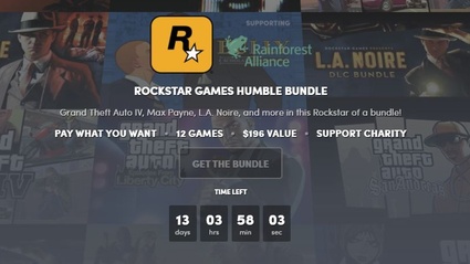 Il nuovo Humble Bundle e dedicato a Rockstar