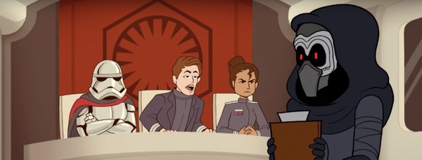 Kylo Ren legge i nomi dei suoi temibili mercenari ma e impossibile stare seri! Un video-parodia geniale