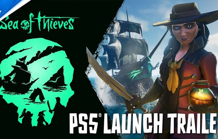 Sea of Thieves sbarca su PlayStation 5 il trailer di lancio