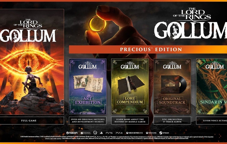 The Lord of the Rings Gollum annunciata la Precious Edition