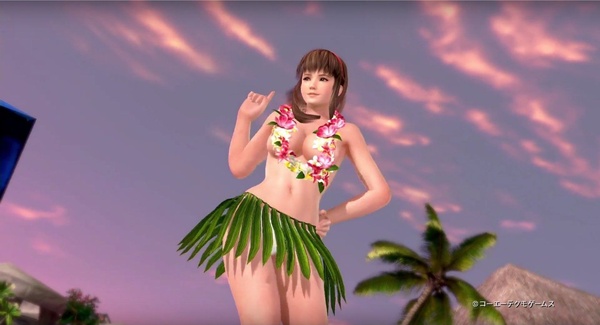 Anche Hitomi in spiaggia per Dead or Alive Xtreme 3