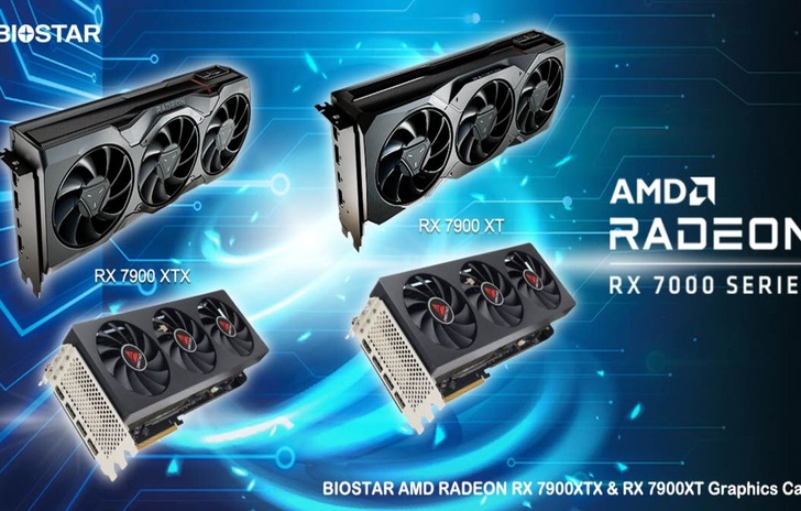 Biostar Le nuove schede grafiche AMD Radeon RX 7900