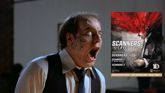 Scanners Trilogy Recensione del box 4K 2K Midnight Factory