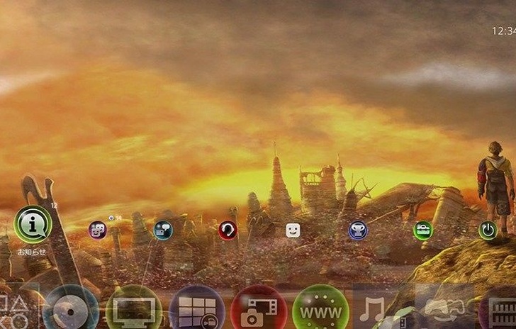 Un tema PS4 per Final Fantasy X  X2 HD Remaster