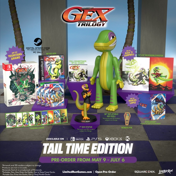 GEX Trilogy, data di uscita per la raccolta di classici platform