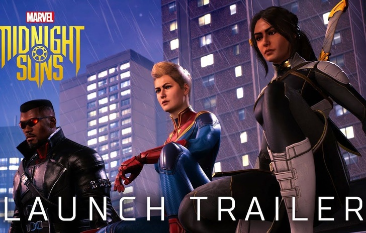 Trailer di lancio per Marvels Midnight Suns