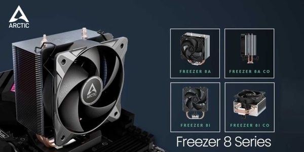 Arctic Freezer 8 - Dissipatore compatto, efficiente ed economico