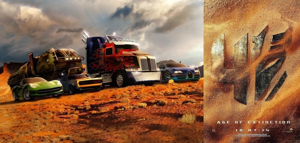 Poster e teaser trailer in Italiano per Transformers: l'Eta dell'Estinzione