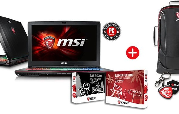 Arrivano in Italia i nuovi notebook per il gaming MSI GE62VR e GE72VR