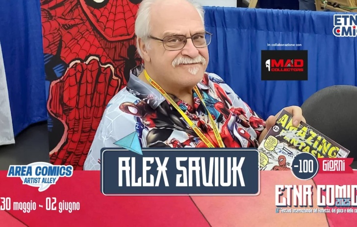 Alex Saviuk sarà ospite a Etna Comics 2025 il disegnatore di SpiderMan arriva in Italia