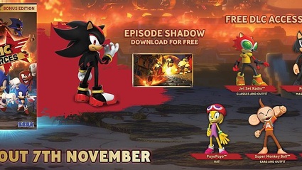 Sonic Forces arriva oggi in tutti i negozi
