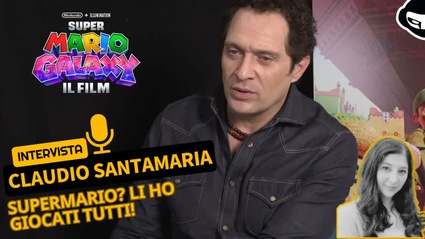 Claudio Santamaria I videogiochi di Super Mario? Li ho giocati tutti!