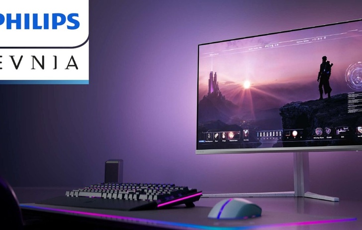 Philips Evnia nuovo monitor gaming 4K QDOLED a 165 Hz