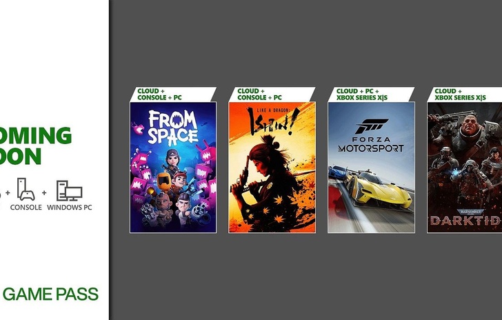 Game Pass la prima ondata di ottobre