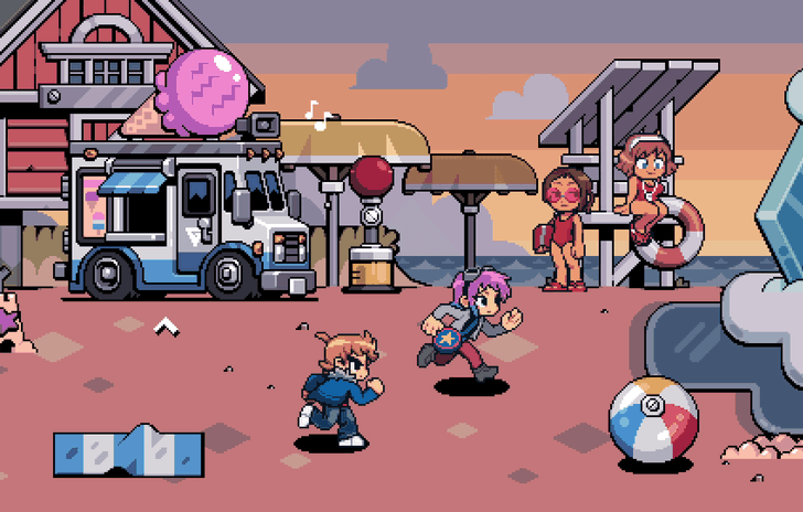 Scott Pilgrim EX in azione a San Diego