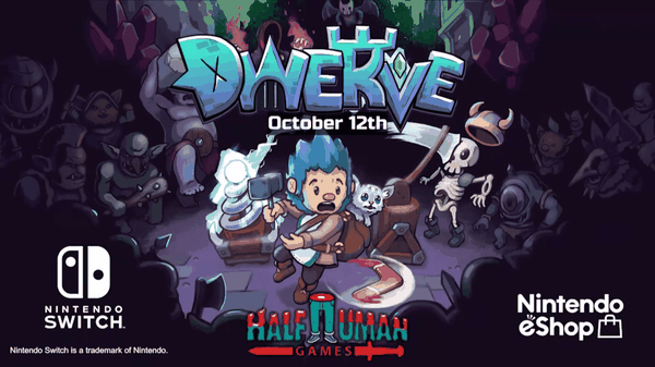 Dwerve, dungeon crawling e tower defense su Switch dal 12 ottobre 