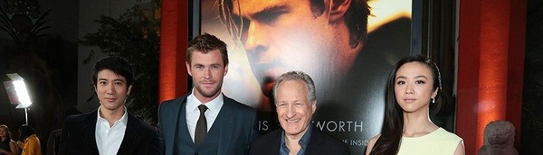 Tante foto dalla premiere di Blackhat con Chris Hemsworth
