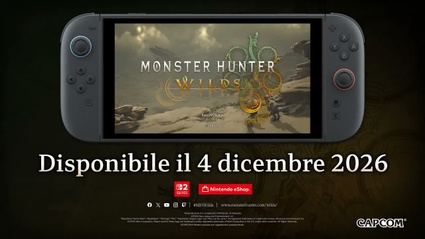 Monster Hunter Wilds - la data di uscita su Nintendo Switch 2