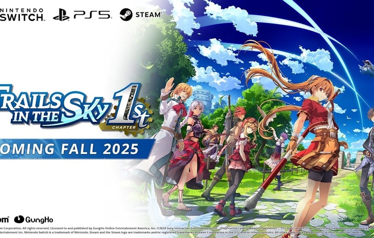 Trails in the Sky 1st Chapter il remake del primo Trails uscirà in autunno