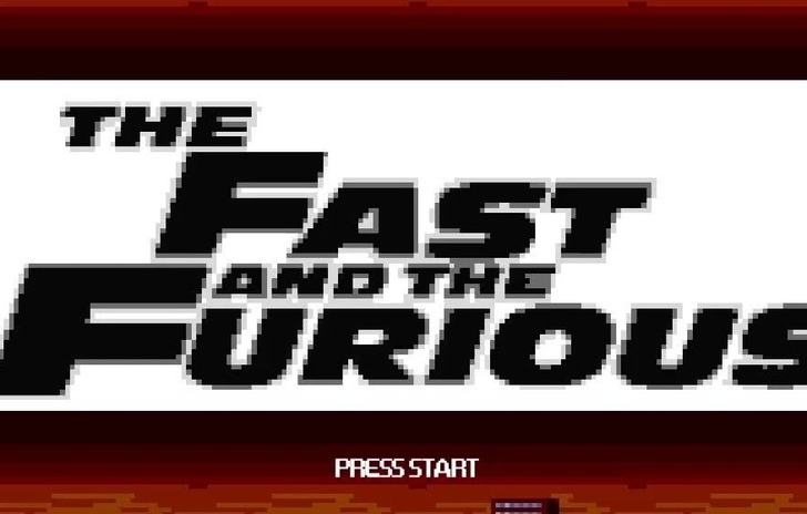 The Fast The Furious come un gioco a 8 Bit