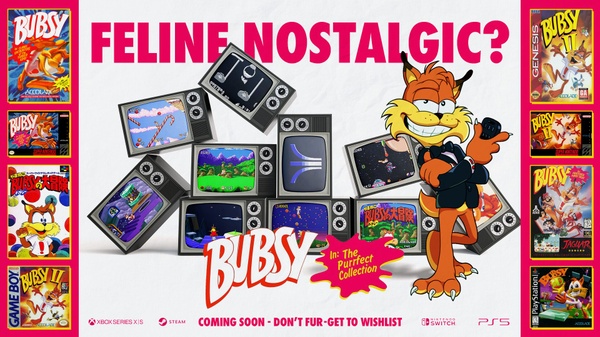 Bubsy in: The Purrfect Collection, annunciato l'elenco dei giochi
