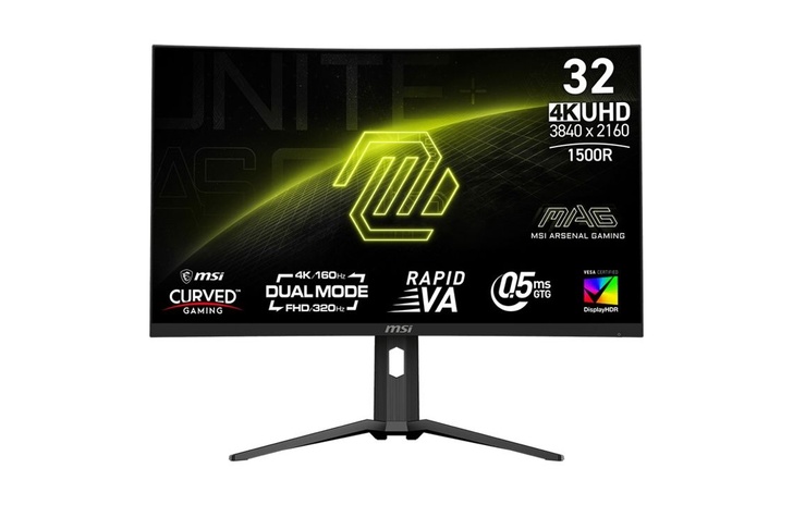 MAG 321CUPDF Monitor gaming curvo dual mode da MSI