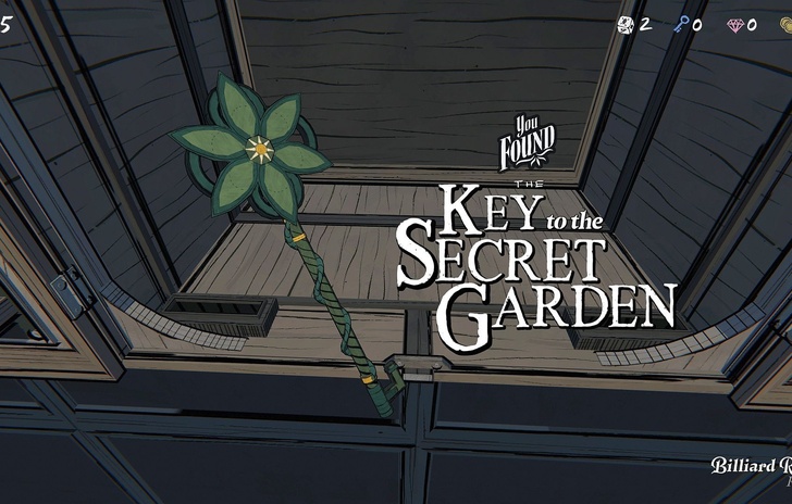 Blue Prince come trovare e usare la Secret Garden Key Guida