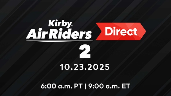 Kirby Air Riders, Nintendo terra il 23 ottobre un Direct dedicato