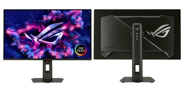 ASUS lancia tre monitor gaming OLED ROG Strix da 27" pollici