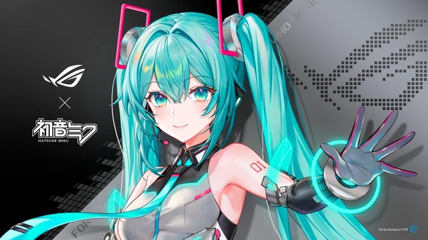 ROG x Hatsune Miku: il sistema da gioco completo arriva in Italia