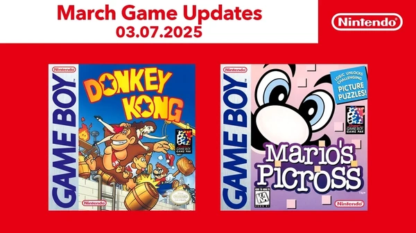 Donkey Kong e Mario's Picross sono i nuovi giochi per Nintendo Switch Online