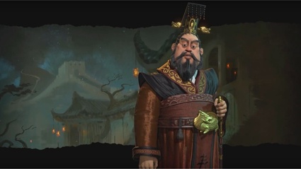 Qin Shi Huangdi guida la Cina in Civilization VI