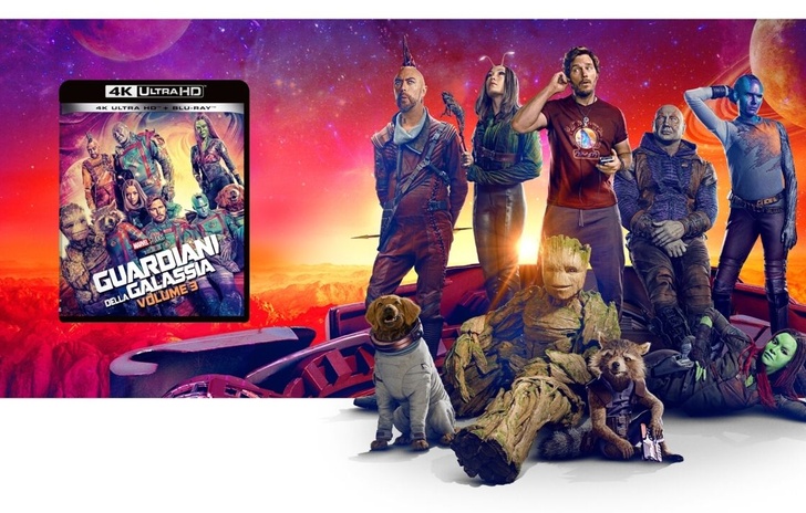 Guardiani della Galassia 3  Il Bluray 4K visto e sentito