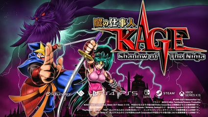 KAGE Shadow of the Ninja, primo trailer del remake 16-bit 