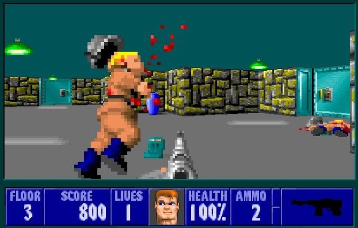 Wolfenstein 3D sognato in The New Order